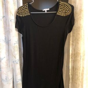 Studded black shirt